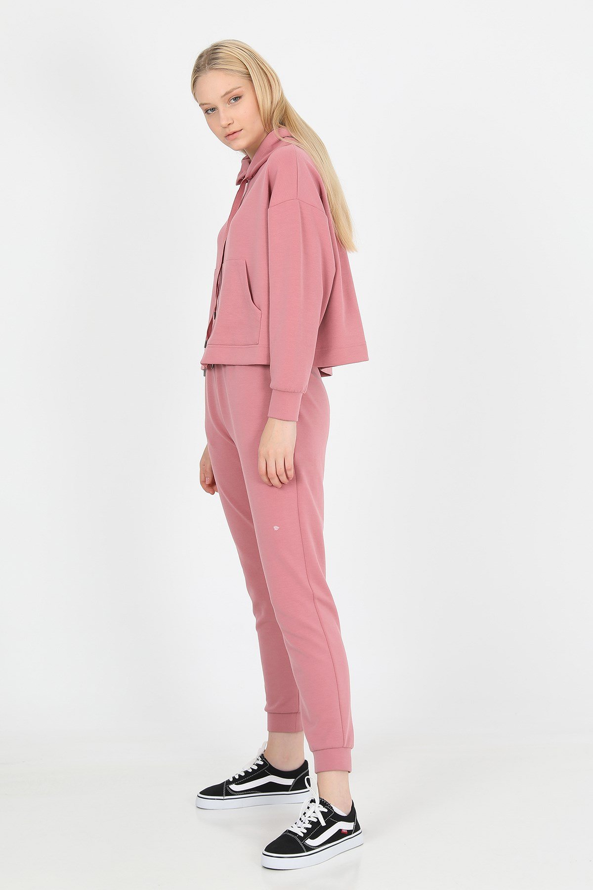 JOHN FRANK WOMAN SPORTS&LOUNGEWEAR SWEATSHIRT BEBE PEMBE
