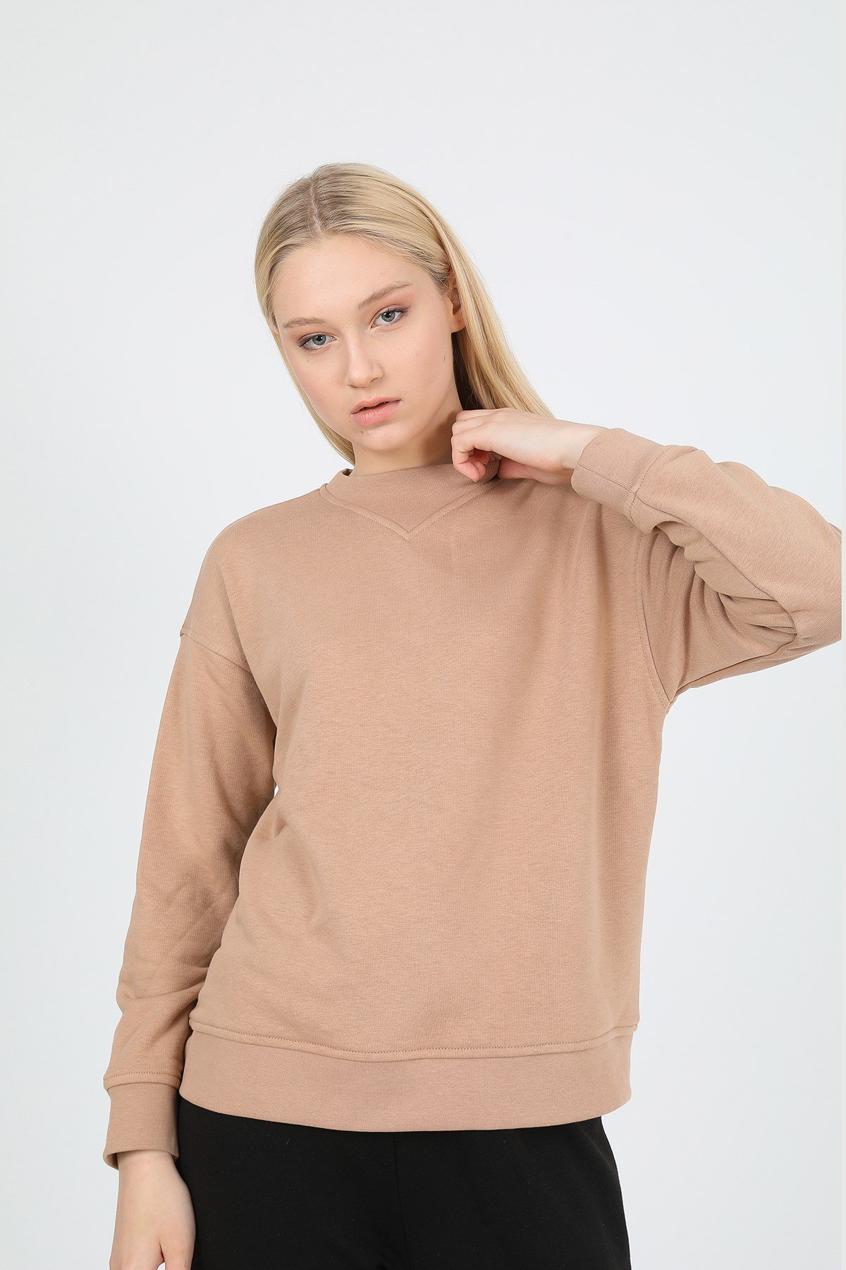 JOHN FRANK WOMAN SPORTS&LOUNGEWEAR SWEATSHIRT KUM BEJI