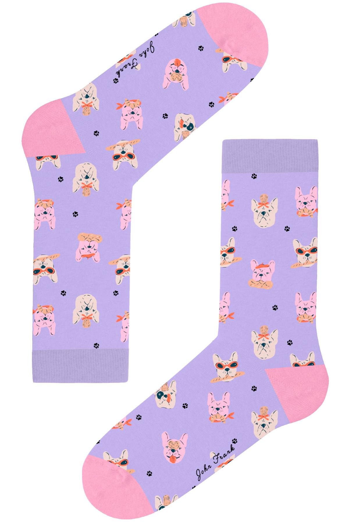 JOHN FRANK WOMEN FUN SOCKS UZUN ÇORAP MULTICOLOR