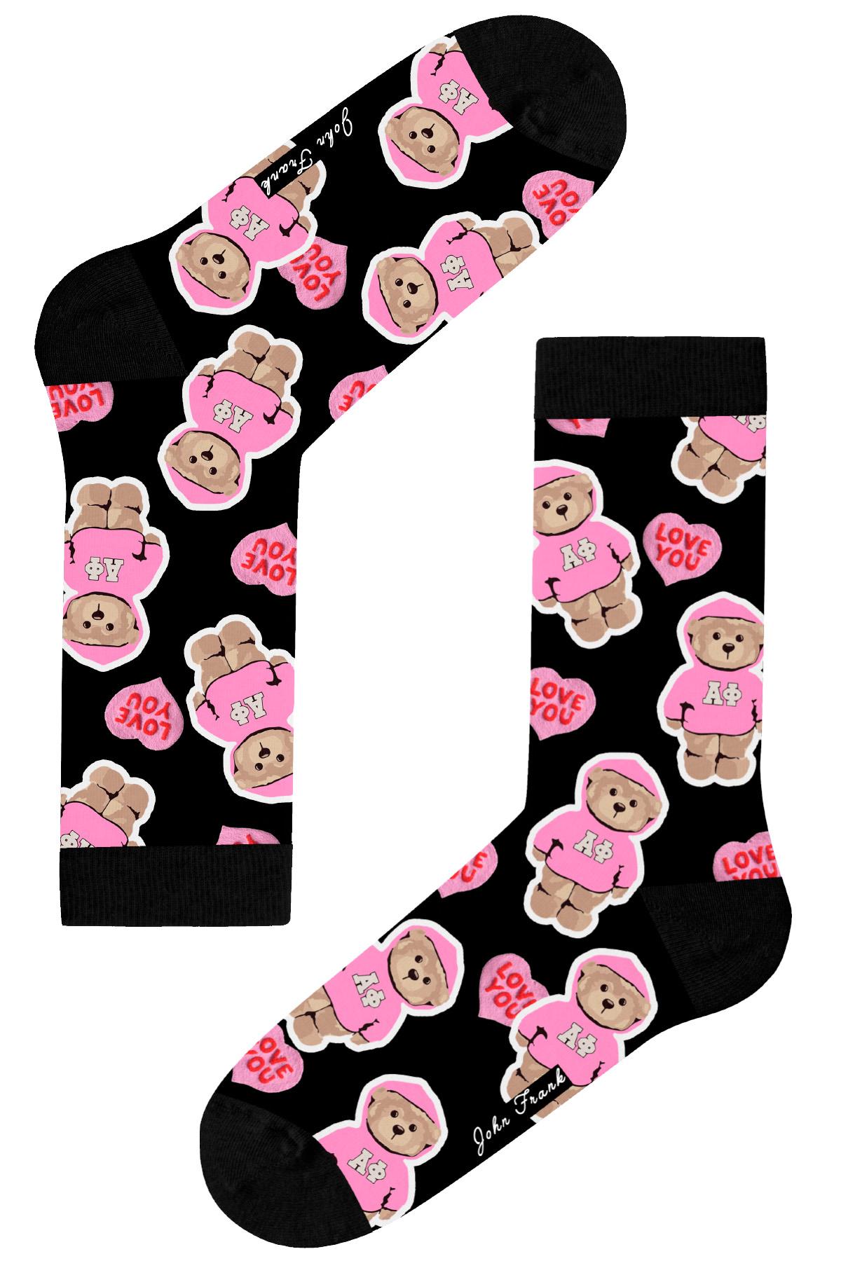 JOHN FRANK WOMEN FUN SOCKS UZUN ÇORAP MULTICOLOR