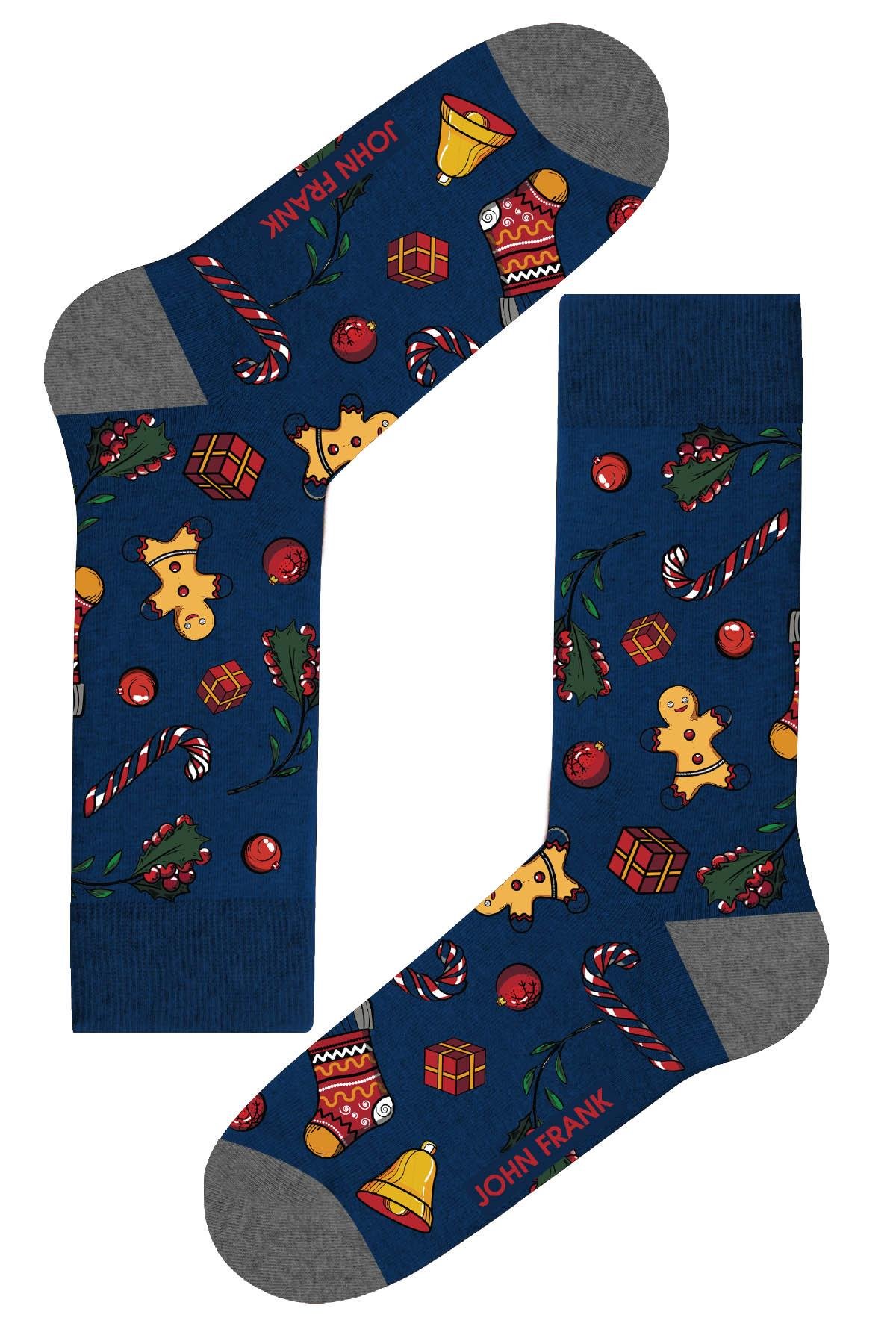 JOHN FRANK WOMEN FUN SOCKS UZUN ÇORAP MULTICOLOR
