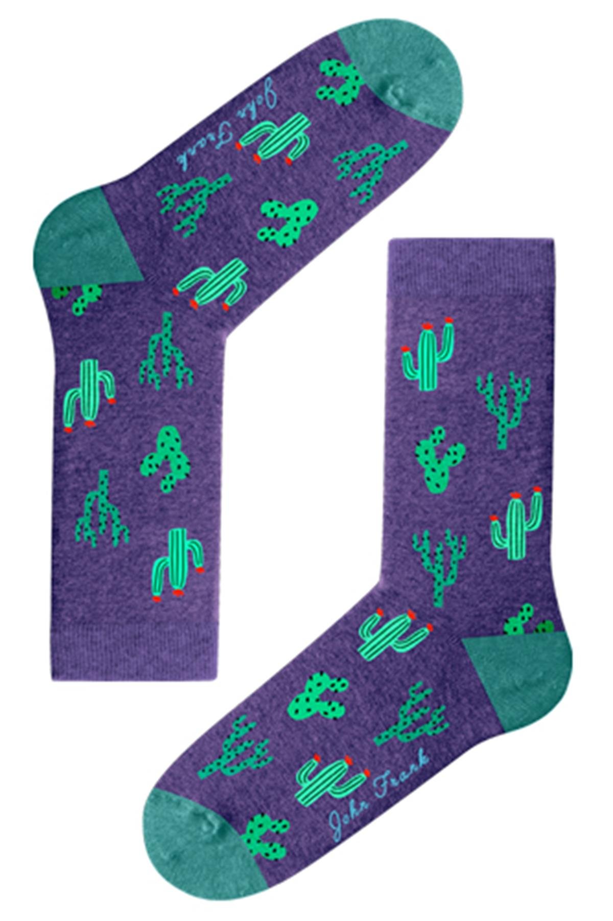 JOHN FRANK WOMEN FUN SOCKS UZUN ÇORAP MULTICOLOR