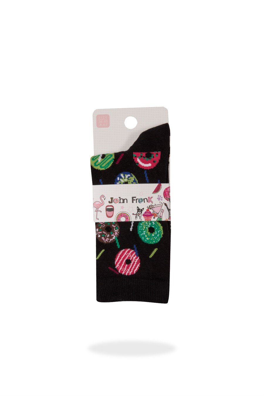 JOHN FRANK WOMEN FUN SOCKS UZUN ÇORAP MULTICOLOR