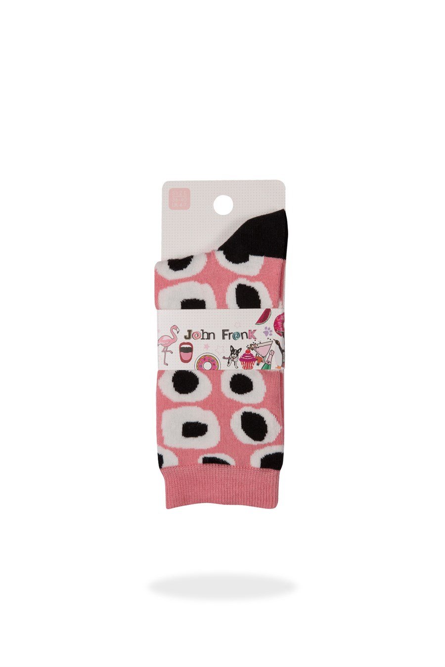 JOHN FRANK WOMEN FUN SOCKS UZUN ÇORAP MULTICOLOR
