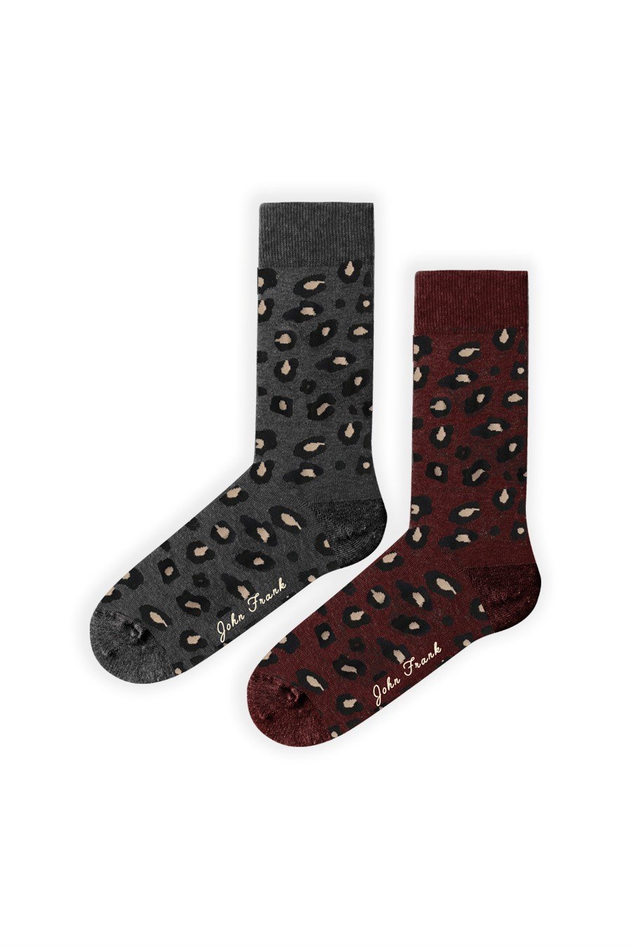 JOHN FRANK WOMEN İKİLİ UZUN ÇORAP MULTICOLOR