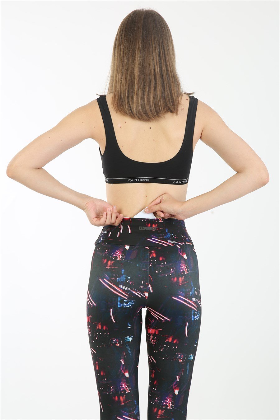 JOHN FRANK WOMEN LEGGING SİYAH
