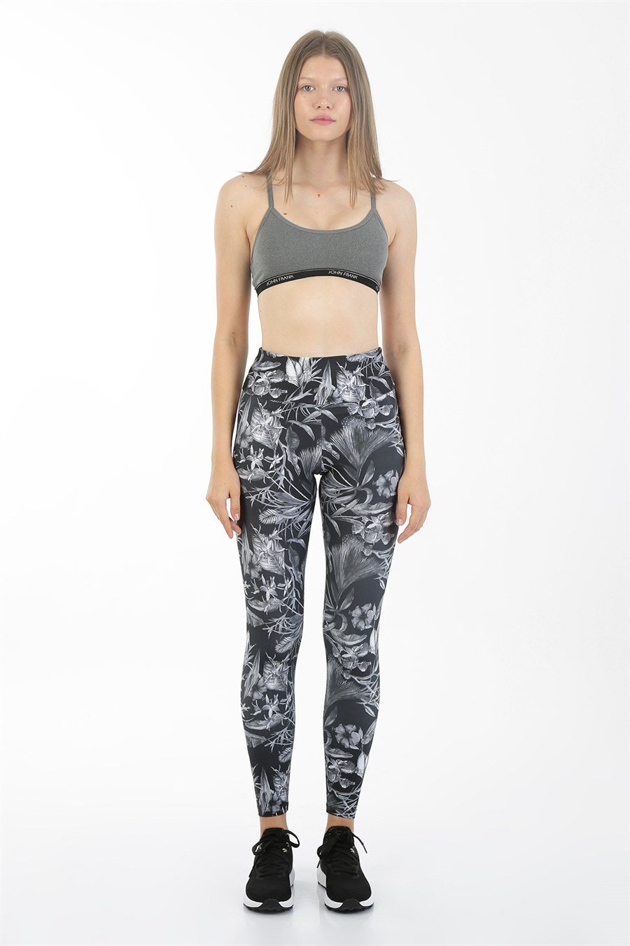 JOHN FRANK WOMEN LEGGING SİYAH