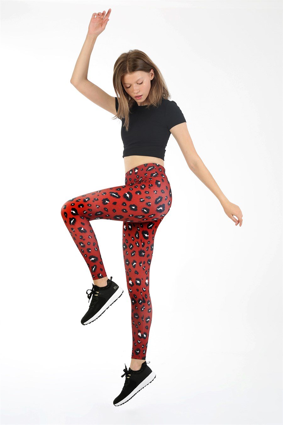 JOHN FRANK WOMEN LEGGING TURUNCU