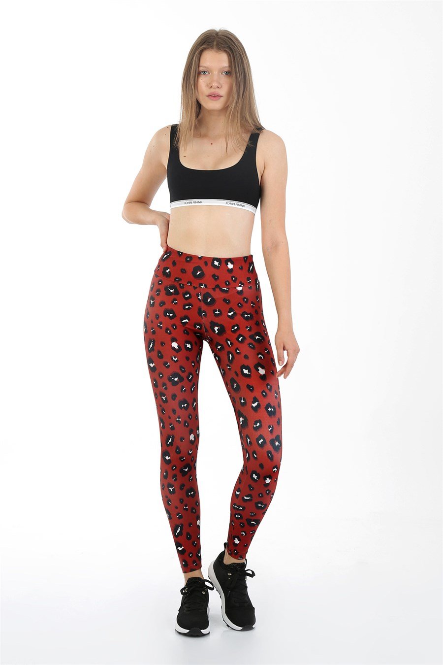 JOHN FRANK WOMEN LEGGING TURUNCU