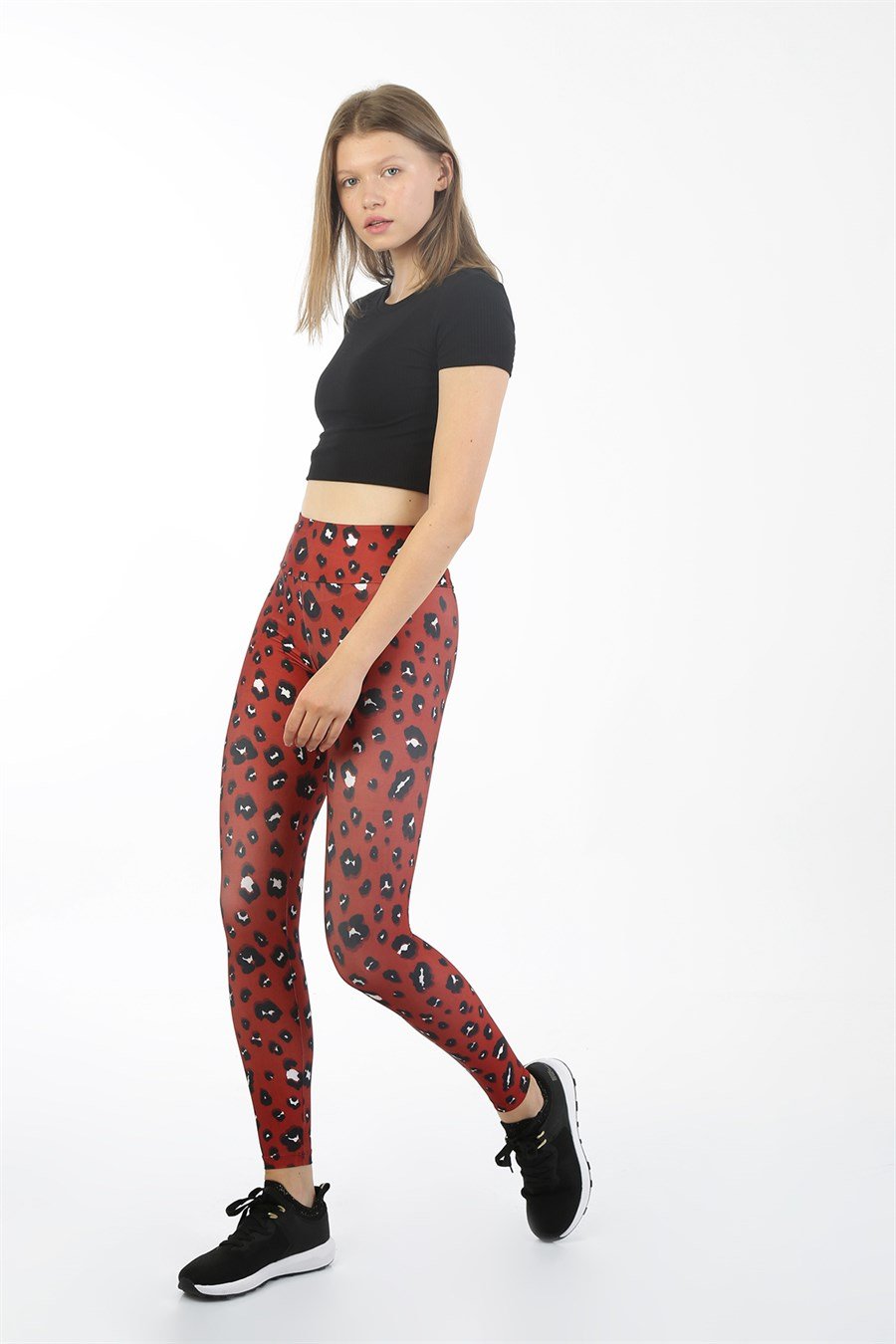JOHN FRANK WOMEN LEGGING TURUNCU