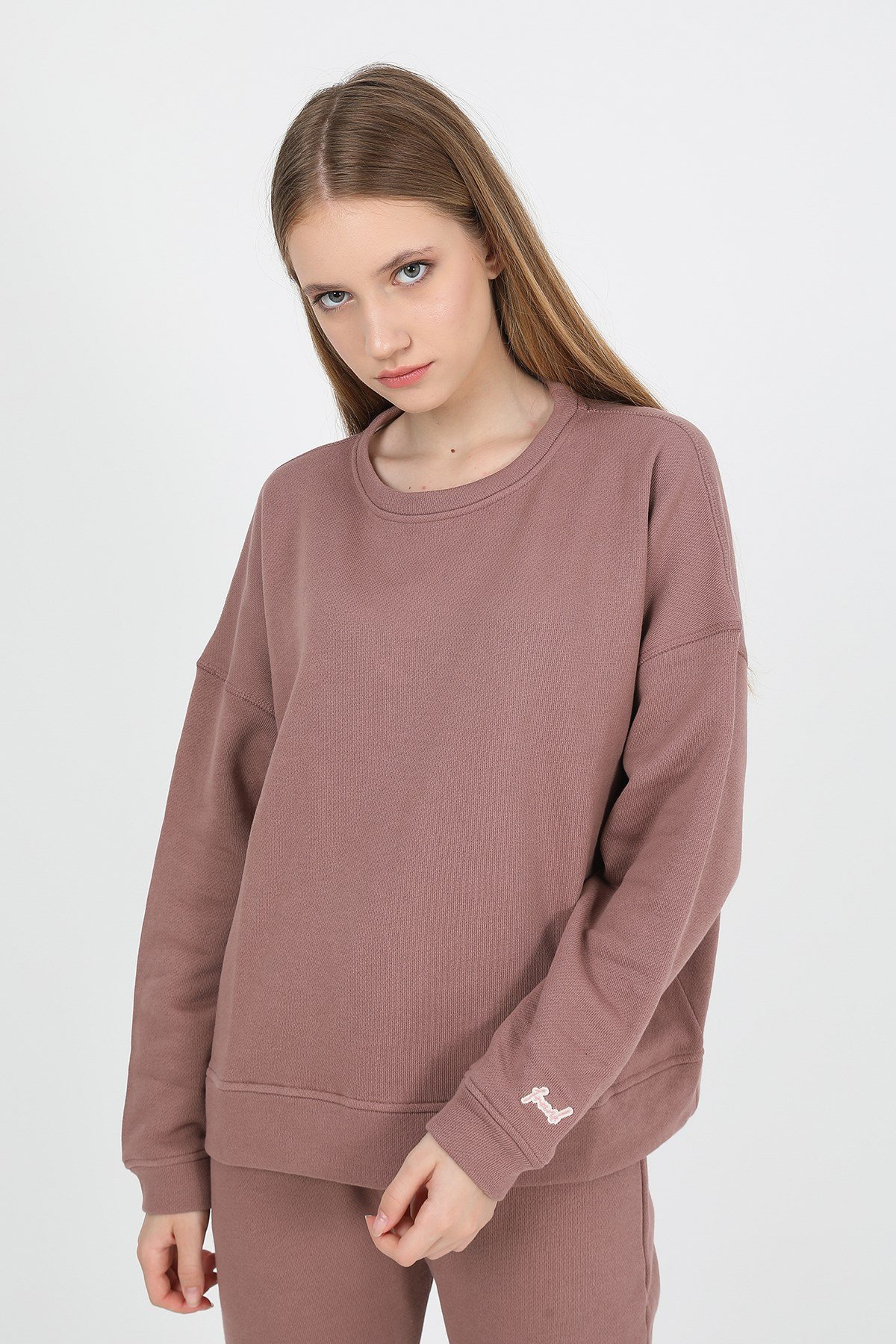 JOHN FRANK WOMAN SPORTS&LOUNGEWEAR SWEATSHIRT GUL KURUSU