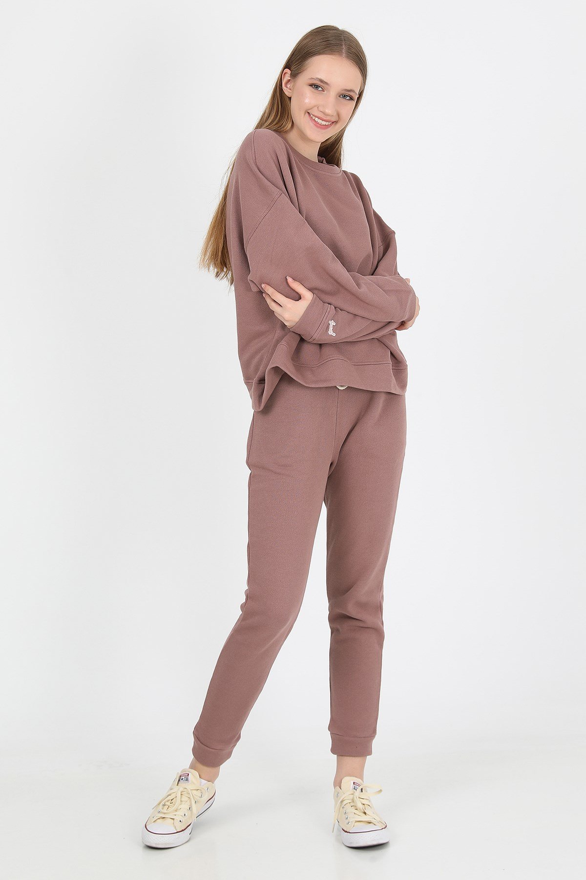 JOHN FRANK WOMAN SPORTS&LOUNGEWEAR SWEATSHIRT GUL KURUSU