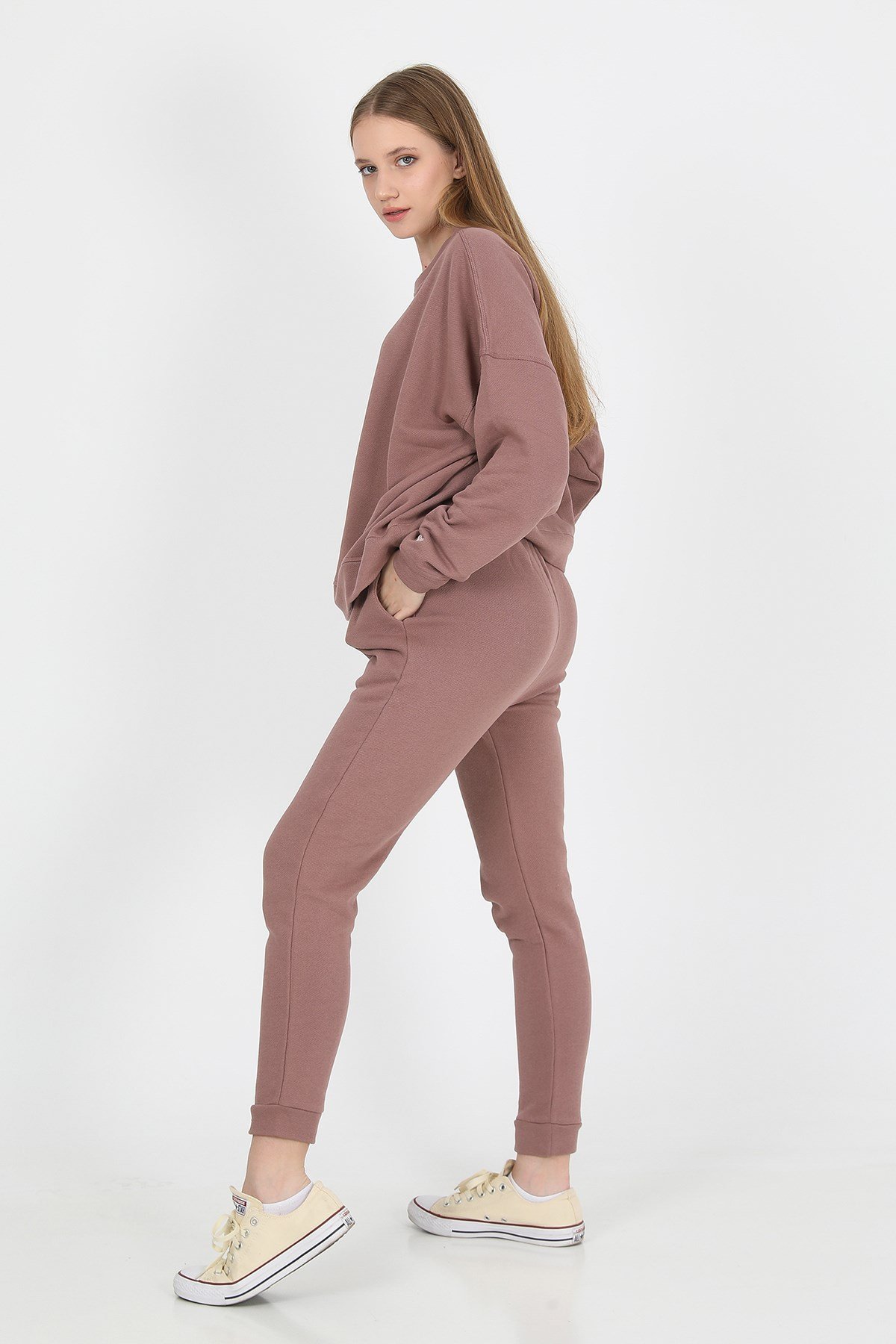 JOHN FRANK WOMAN SPORTS&LOUNGEWEAR SWEATSHIRT GUL KURUSU