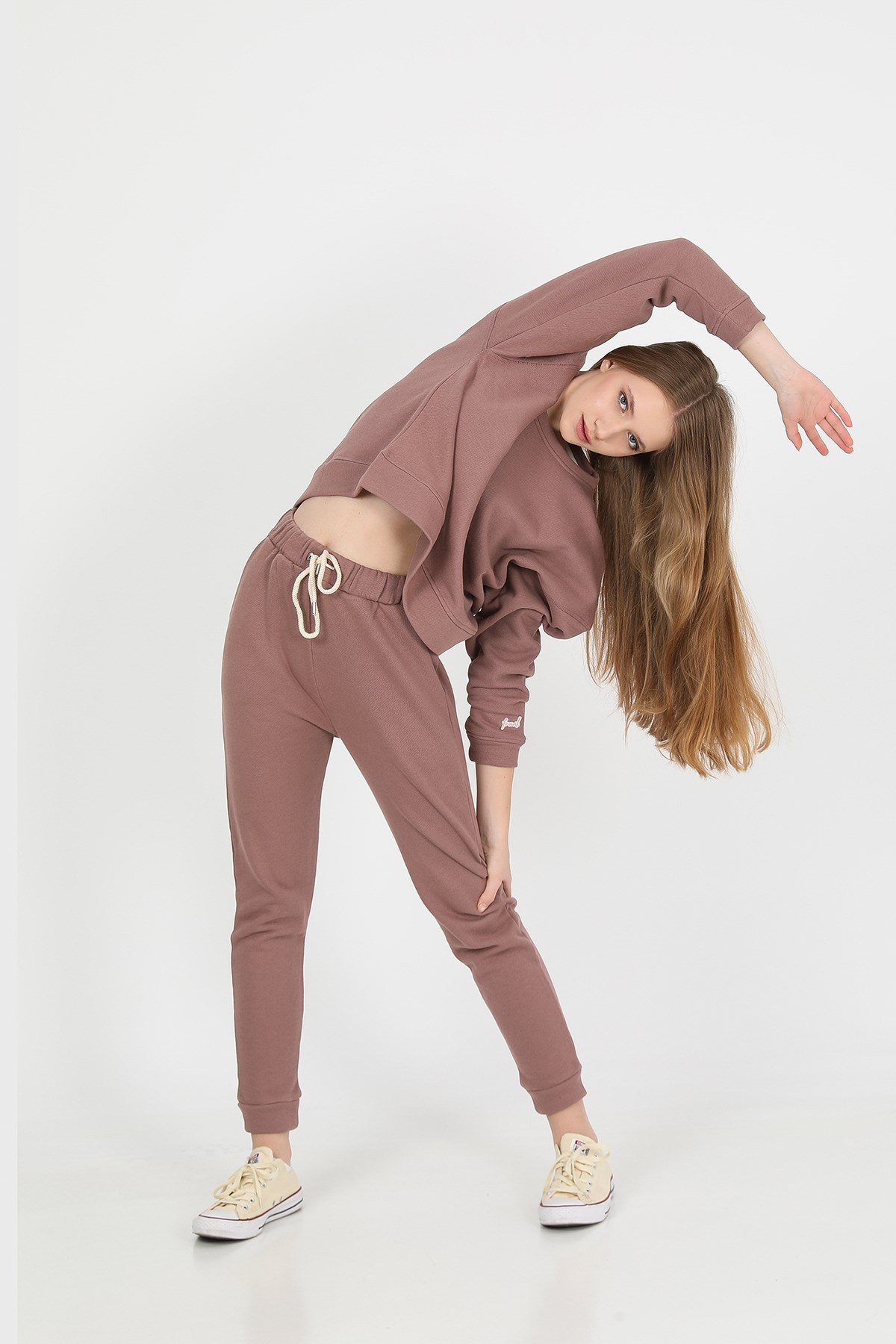 JOHN FRANK WOMAN SPORTS&LOUNGEWEAR SWEATSHIRT GUL KURUSU