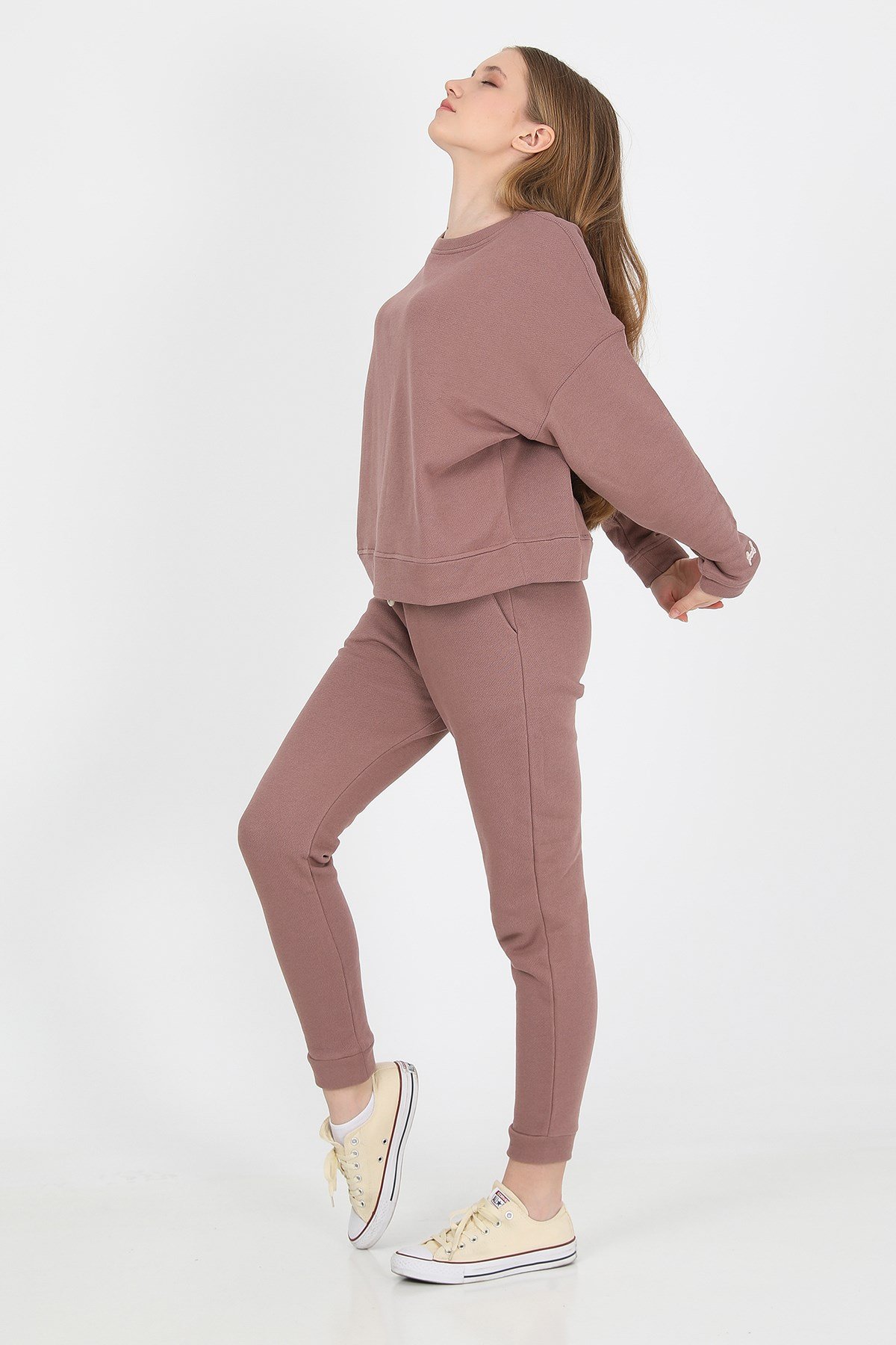 JOHN FRANK WOMAN SPORTS&LOUNGEWEAR SWEATSHIRT GUL KURUSU