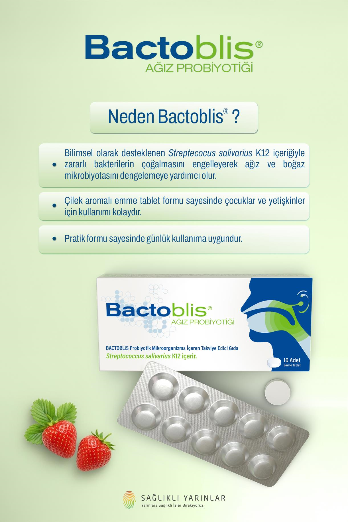 Bactoblis Oral Probiyotik 10 Tb