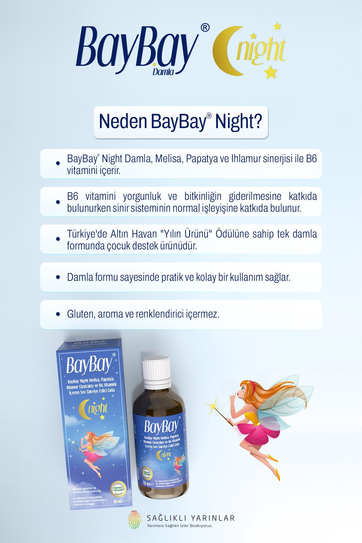 Baybay Bitkisel Damla 50ml