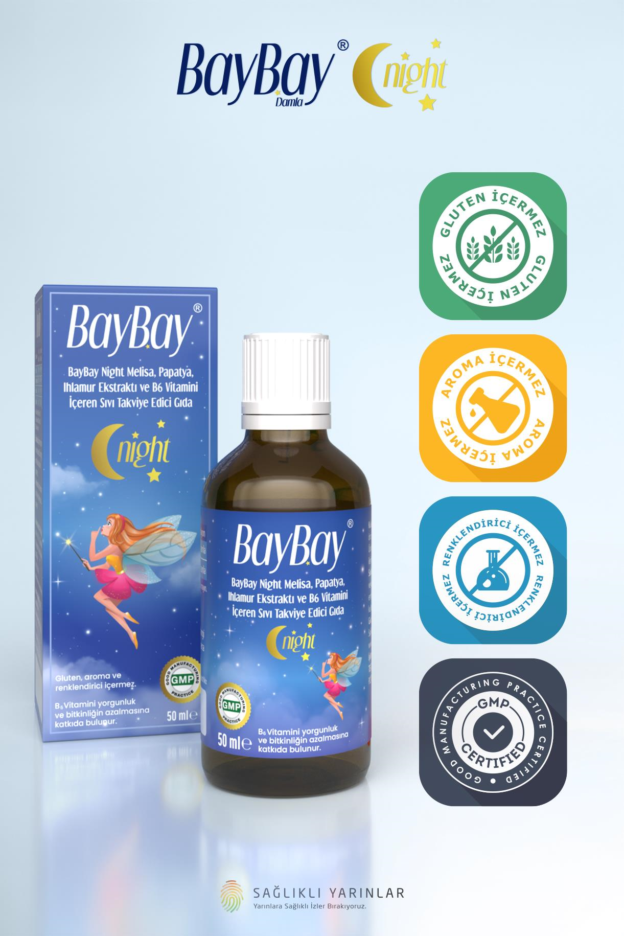 Baybay Bitkisel Damla 50ml
