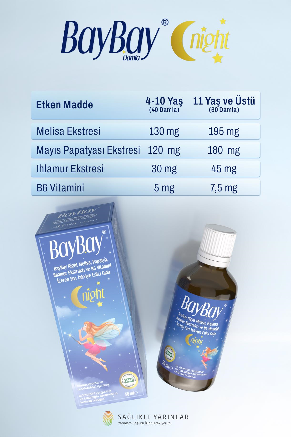 Baybay Bitkisel Damla 50ml