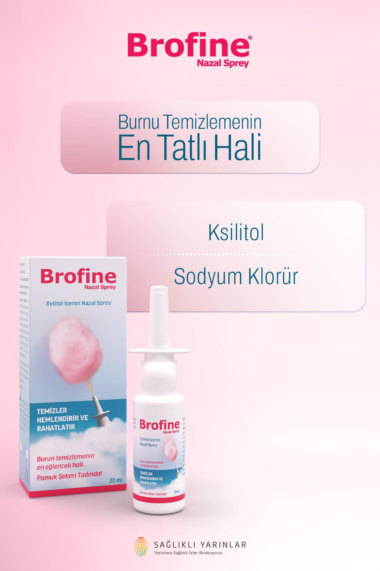Brofine Nazal Burun Spreyi 20 ML