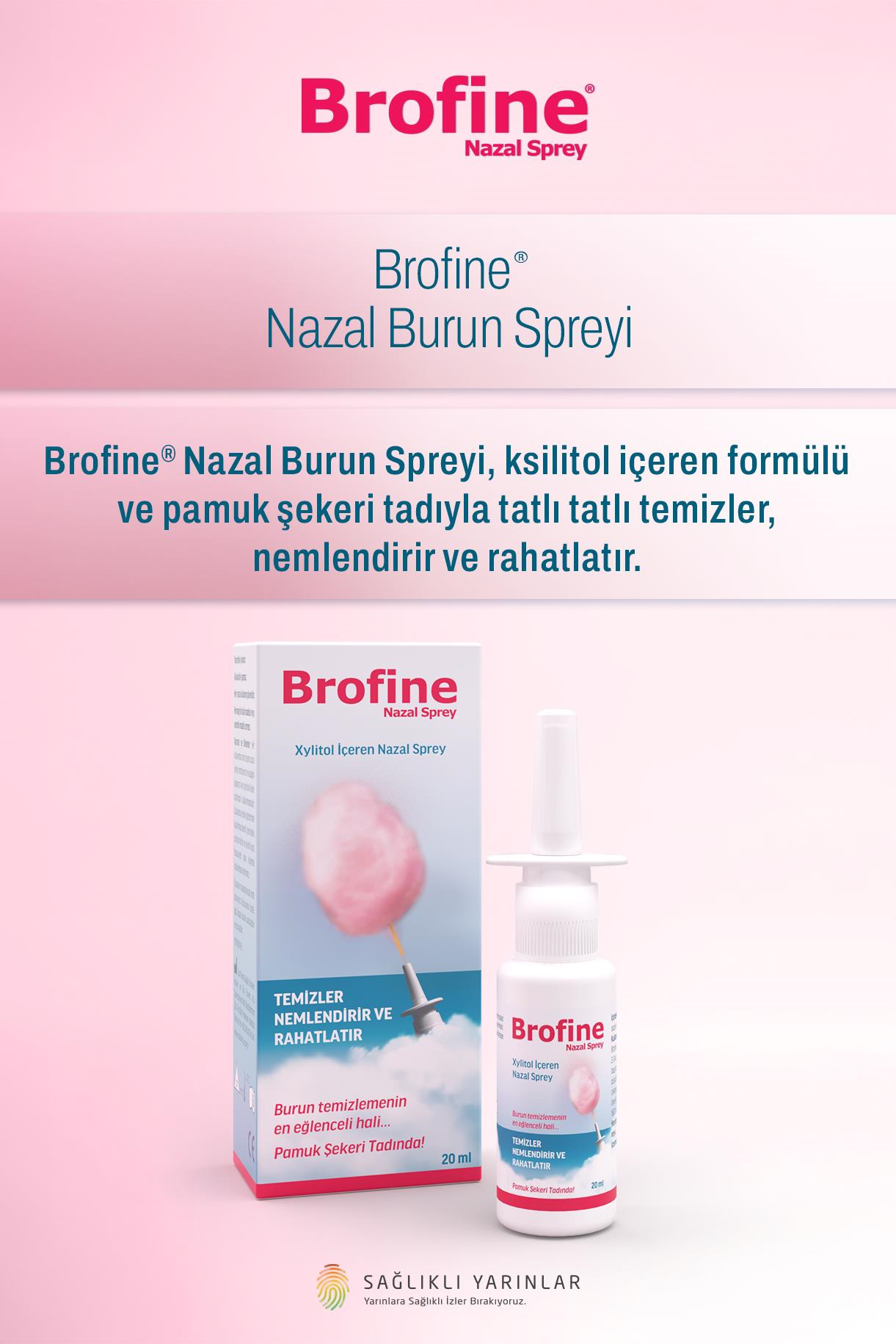 Brofine Nazal Burun Spreyi 20 ML