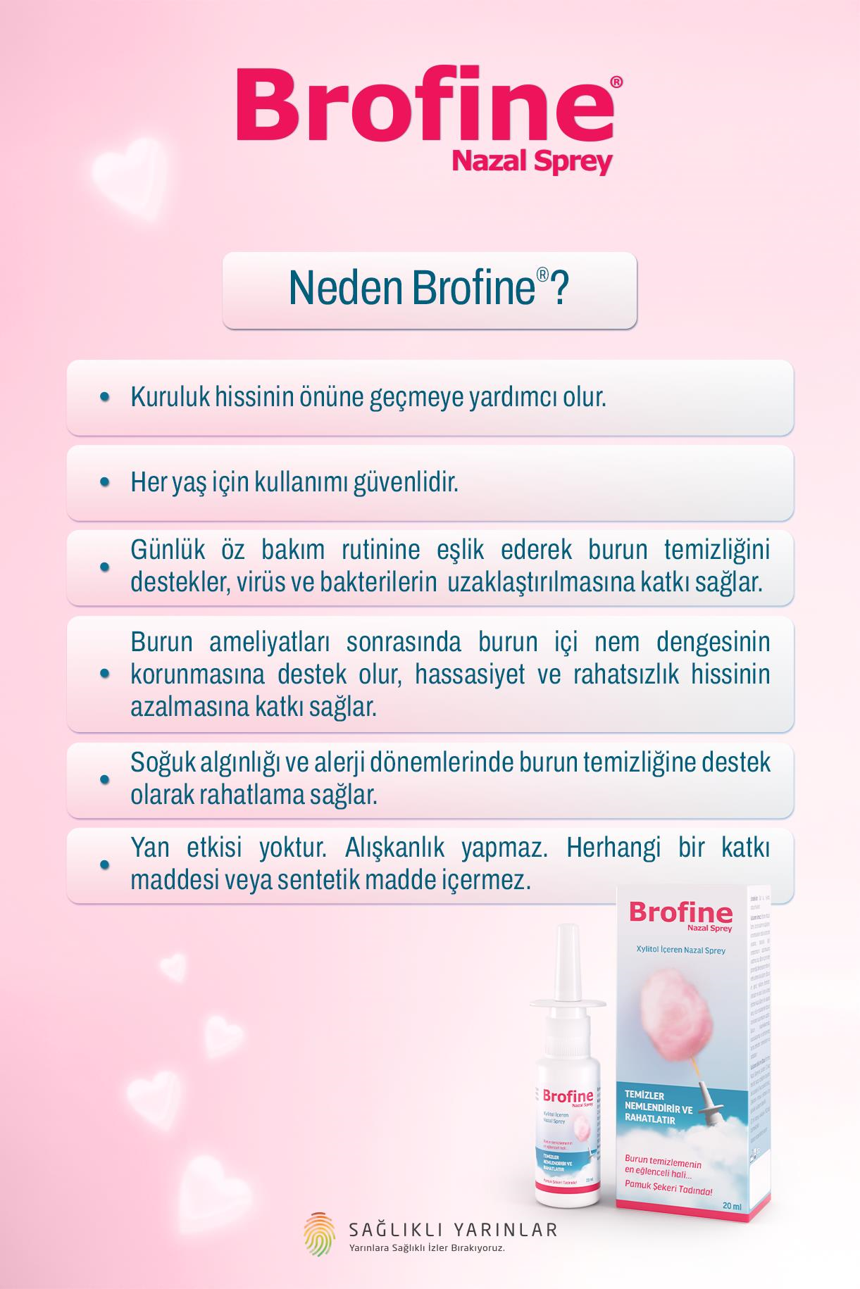 Brofine Nazal Burun Spreyi 20 ML