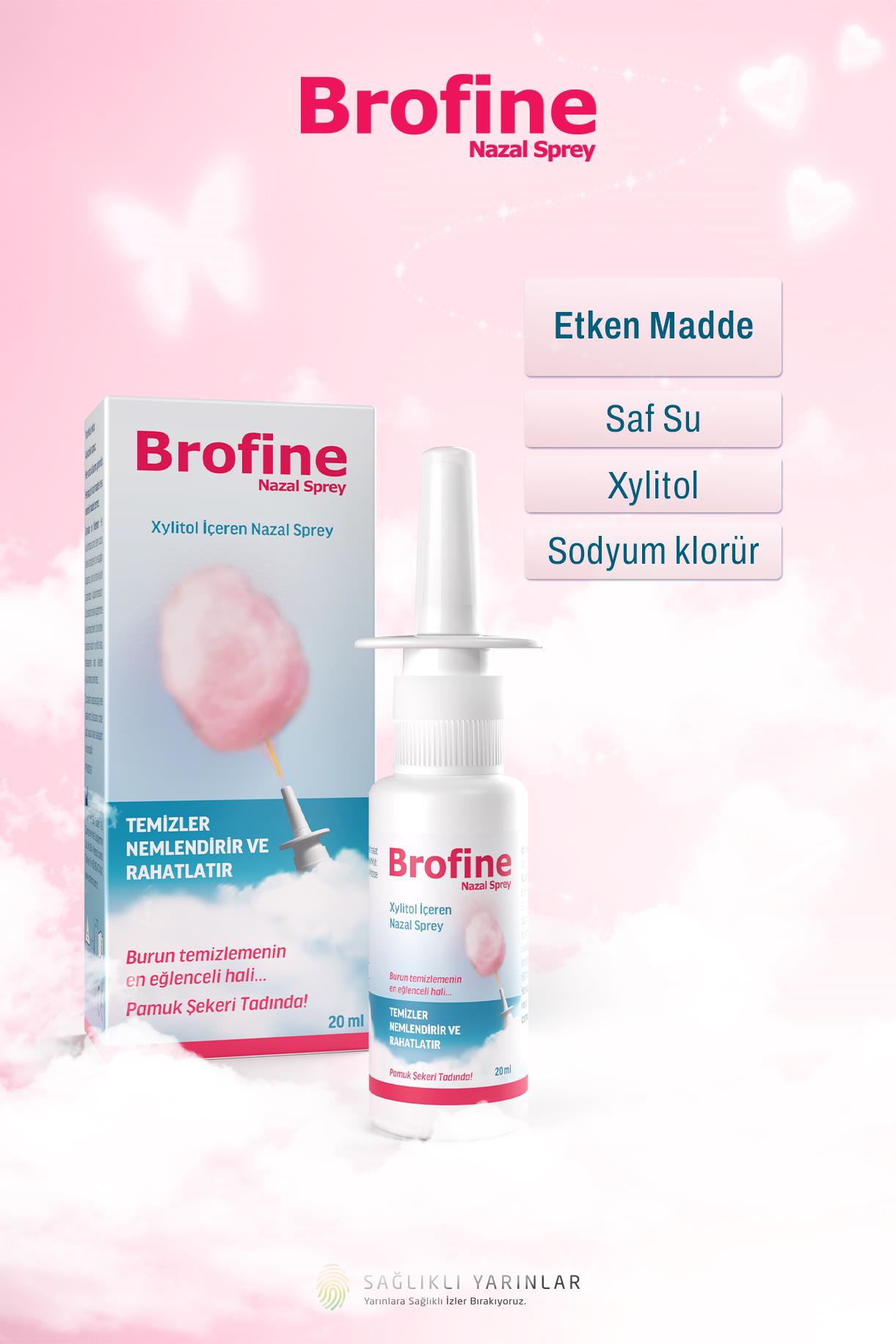Brofine Nazal Burun Spreyi 20 ML