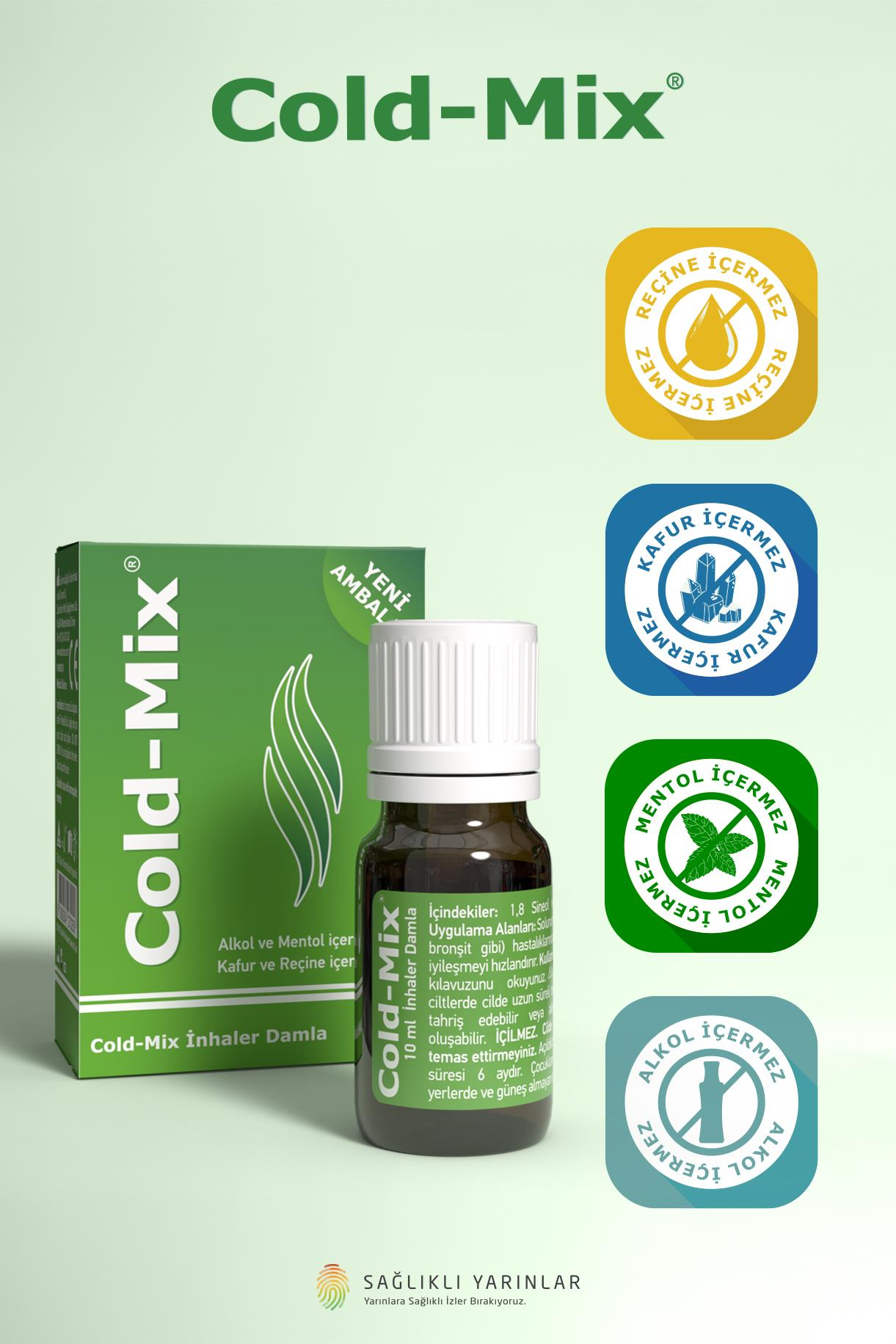 Cold Mix Inhaler Damla 10 Ml