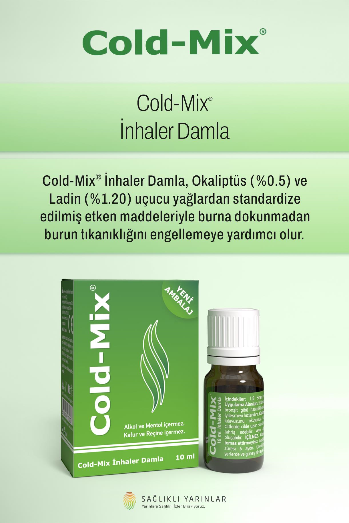 Cold Mix Inhaler Damla 10 Ml