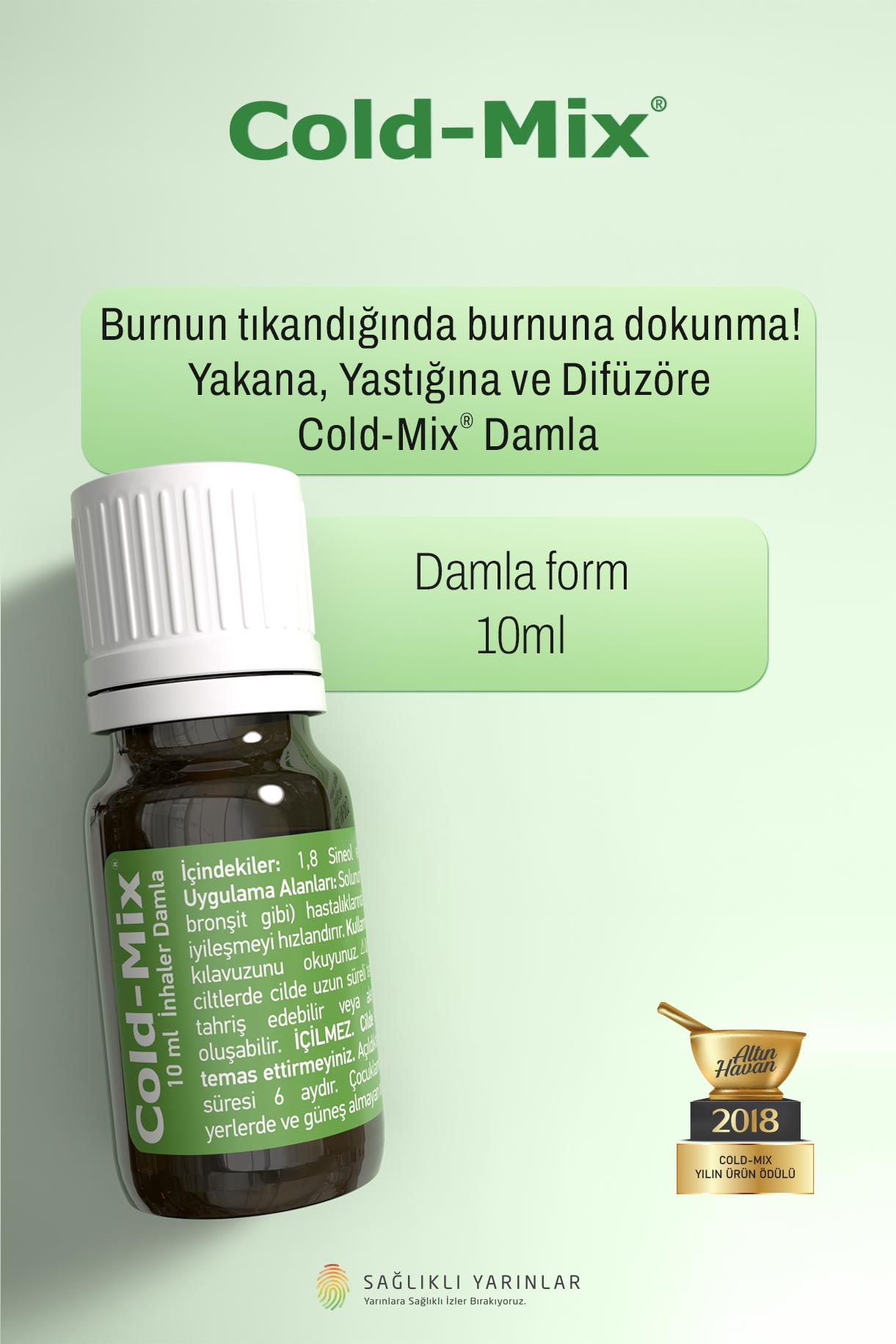 Cold Mix Inhaler Damla 10 Ml
