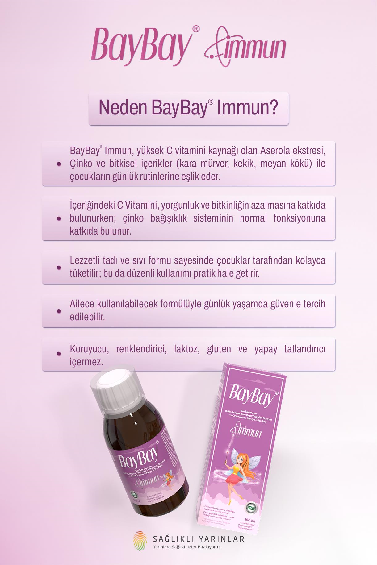 Immun Kekik, Meyan, Aserola (C Vitamini) Ekstresi ve Çinko İçeren Takviye Edici Gıda