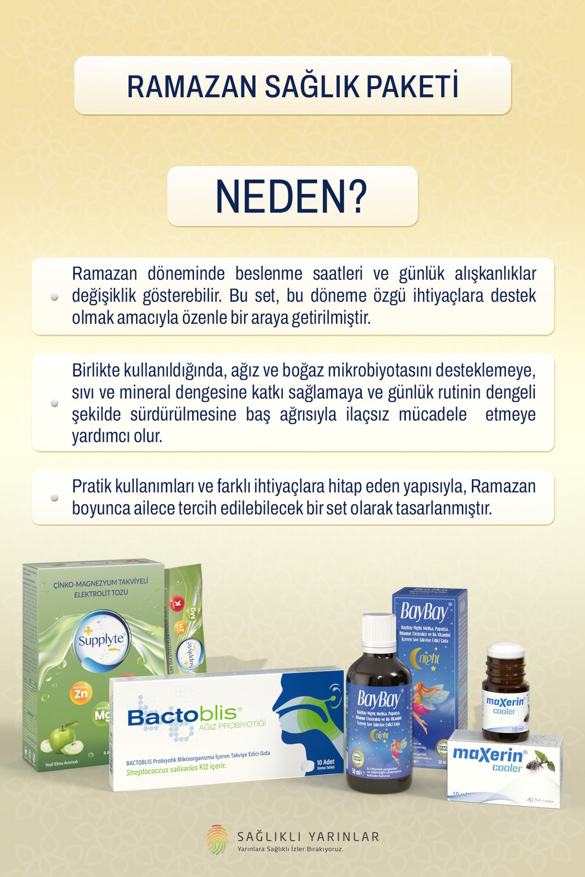 Ramazan sağlık paketi