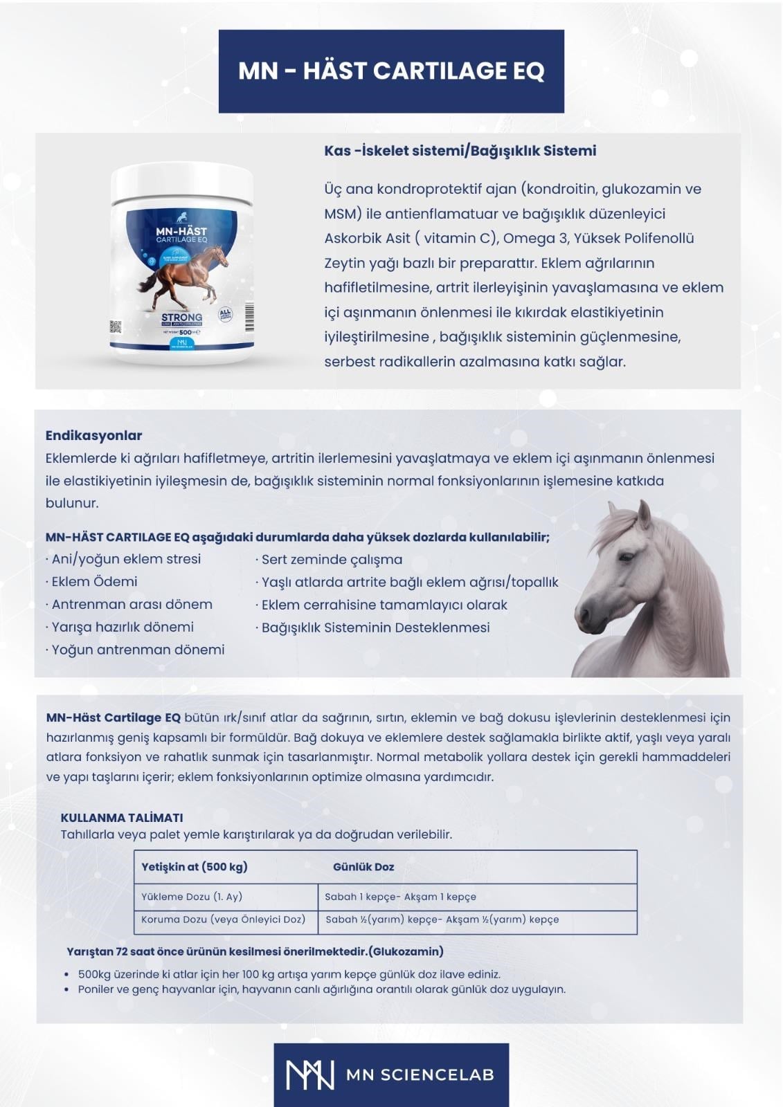 MN-HAST CARTILAGE EQ 500 GR