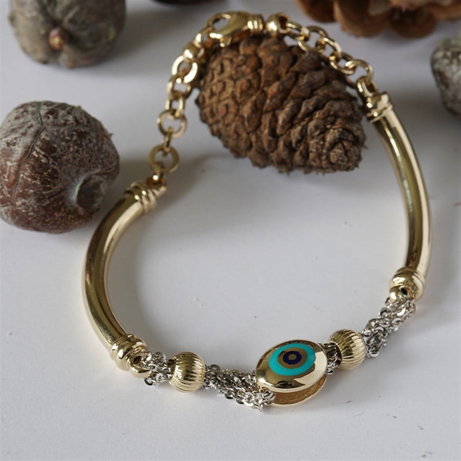Cetaş Göz Mineli Bileklik