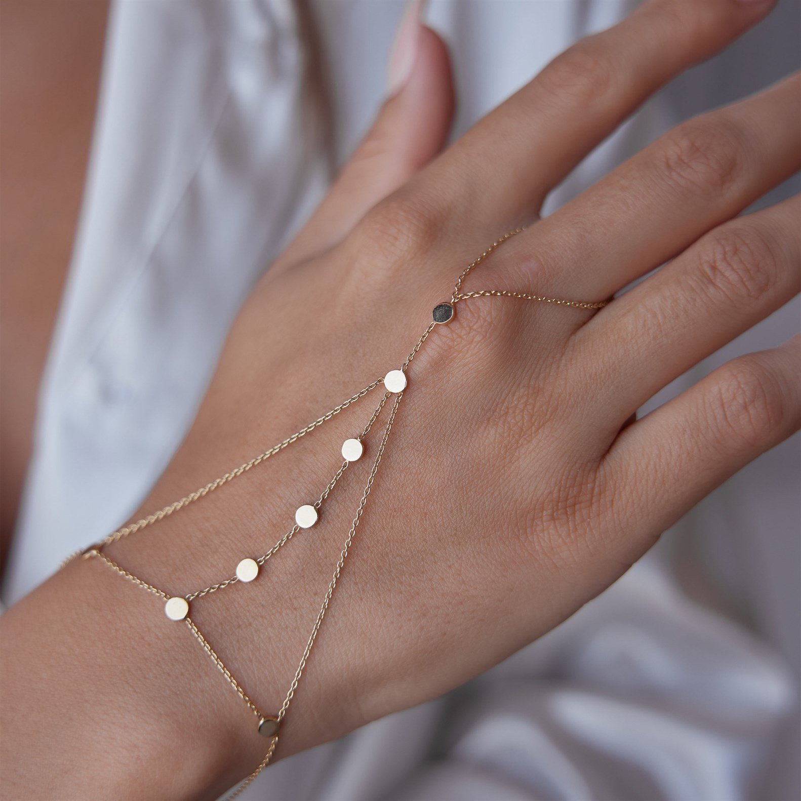 Minimal Pullu Şahmeran Bileklik