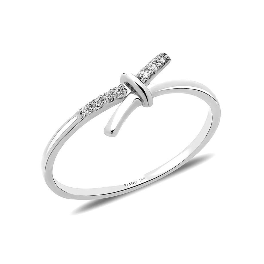 Minimal Tiffany Diken Motif Yüzük