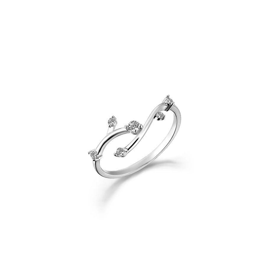 Tiffany Zeytin Dalı Minimal Yüzük