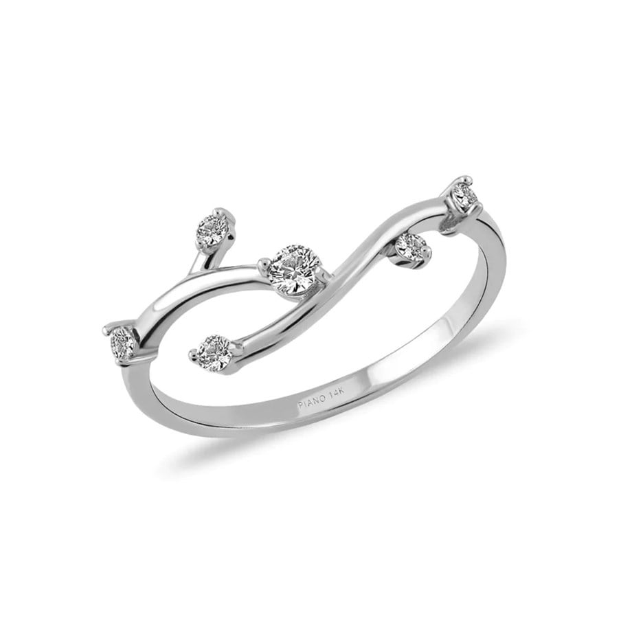 Tiffany Zeytin Dalı Minimal Yüzük
