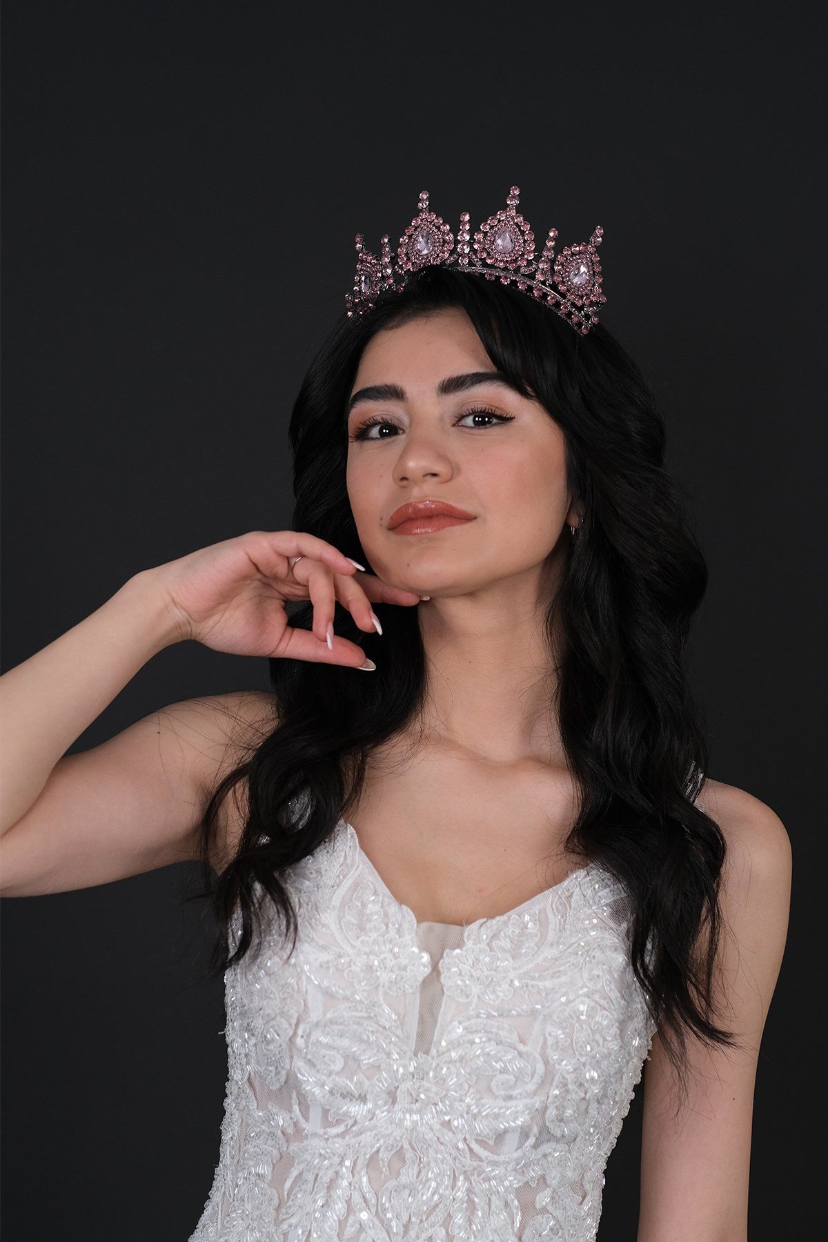 Ahu Model Gelin Kına Tacı