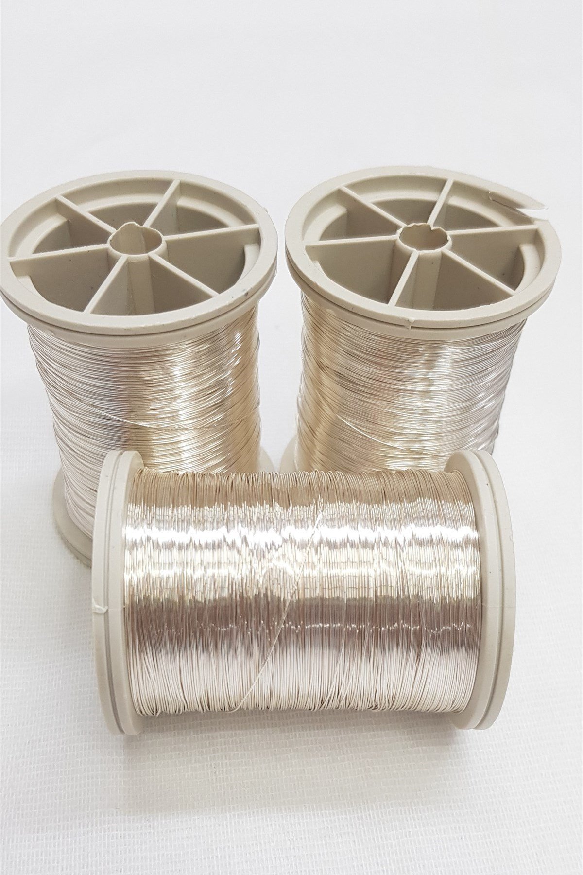 Filografi Teli Gümüş Rengi 100 gr 0.40 mm