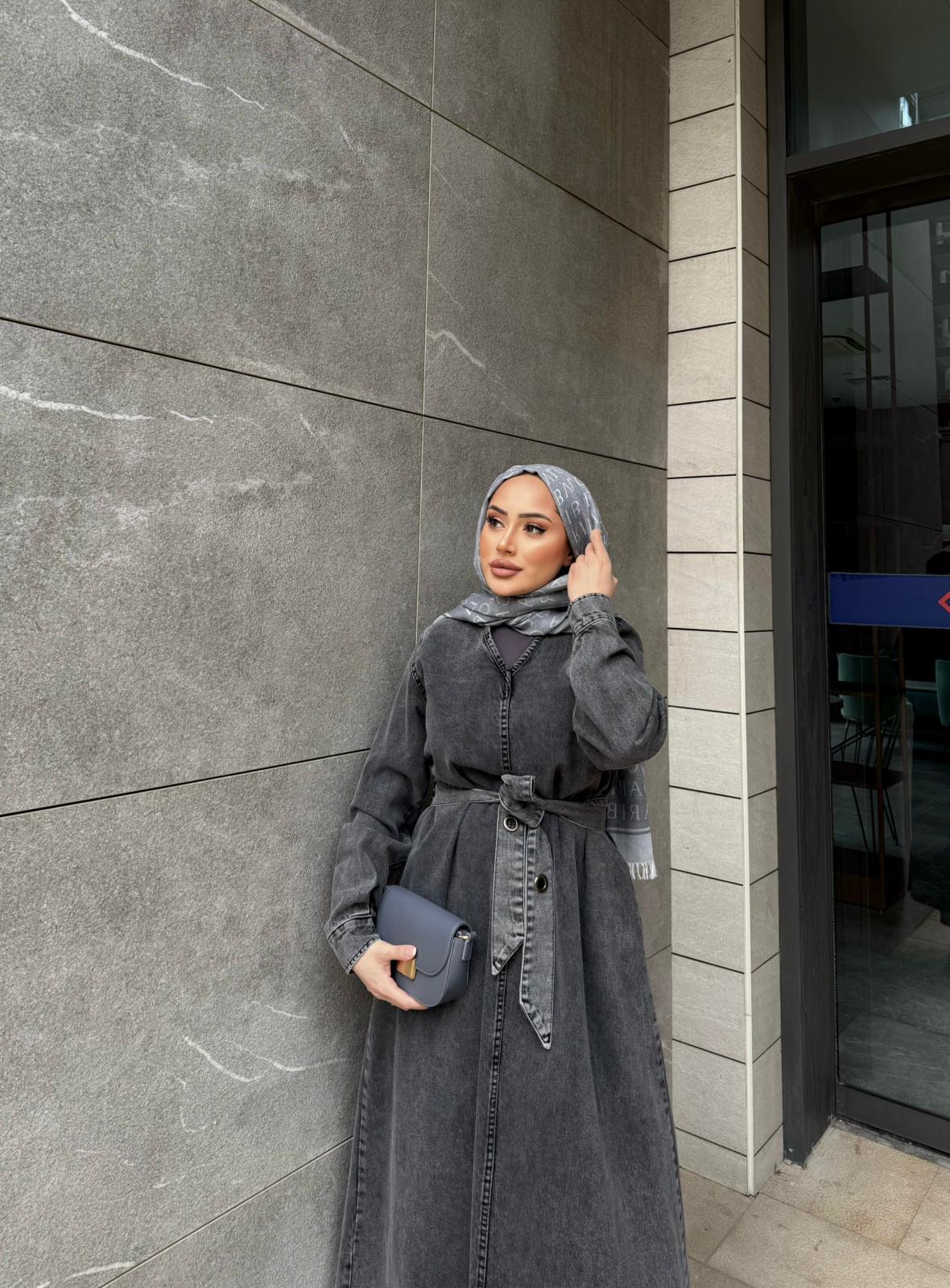 elbs-1521H&R ButikLessa Kot Elbise