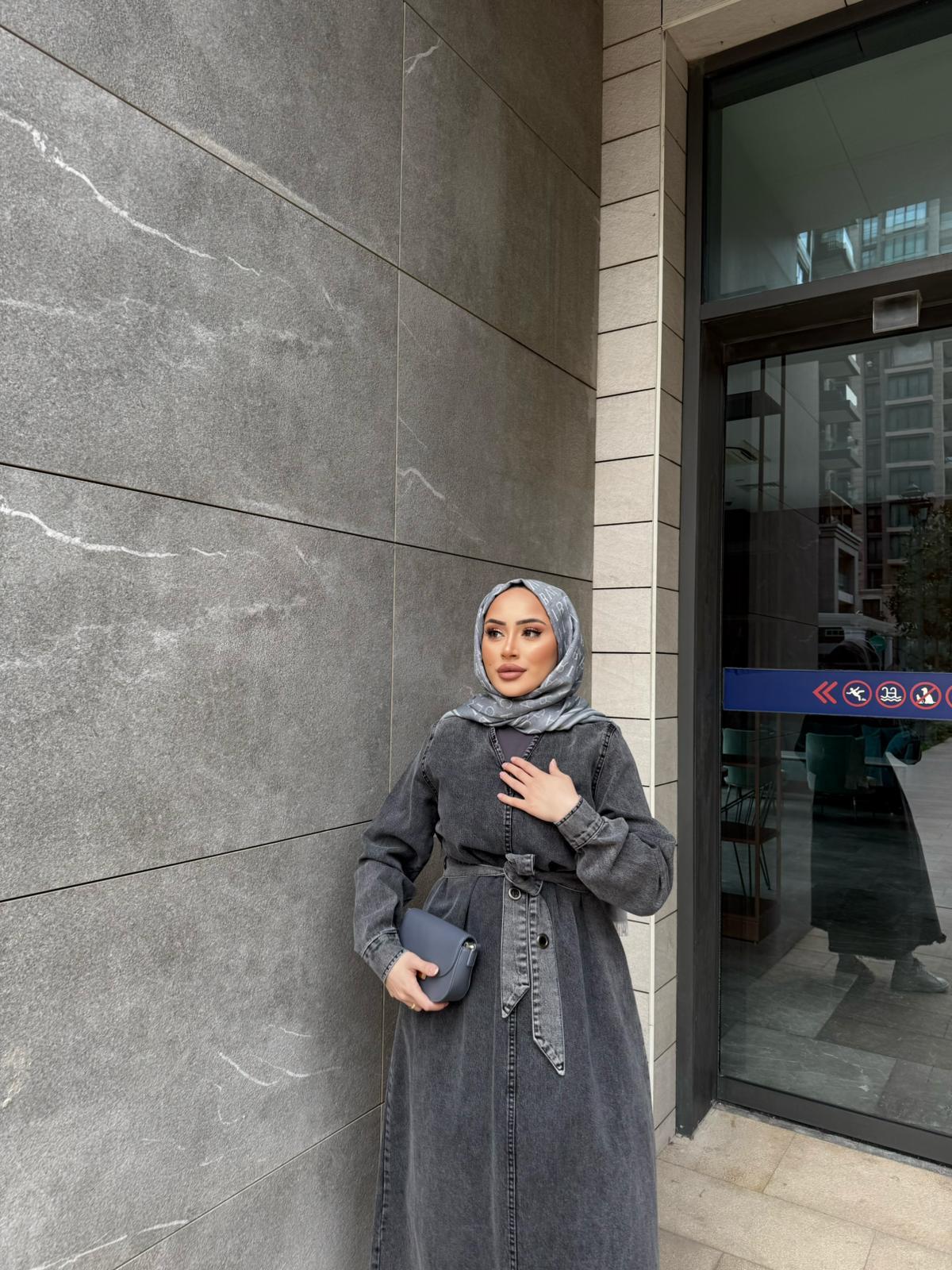 elbs-1521H&R ButikLessa Kot Elbise