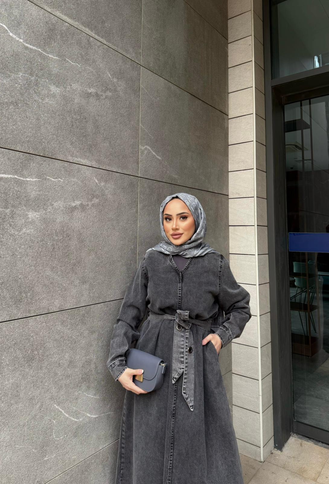 elbs-1521H&R ButikLessa Kot Elbise