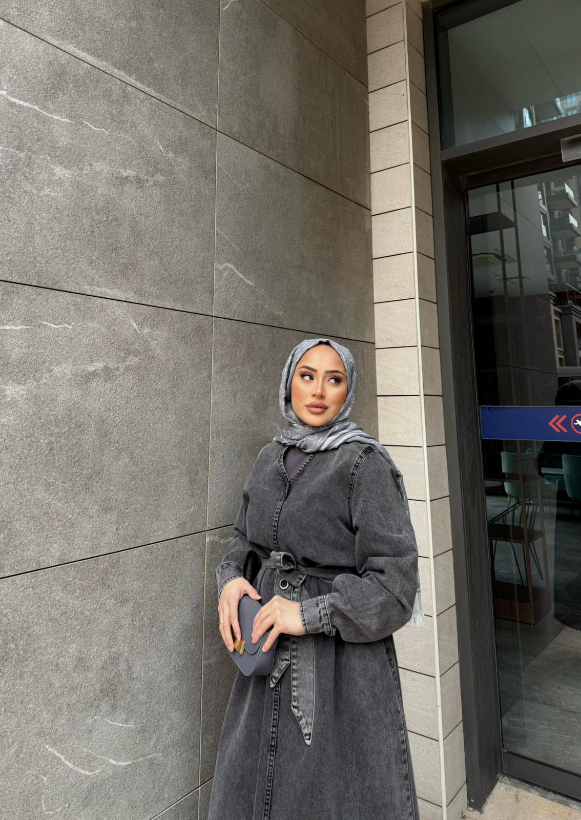 elbs-1521H&R ButikLessa Kot Elbise