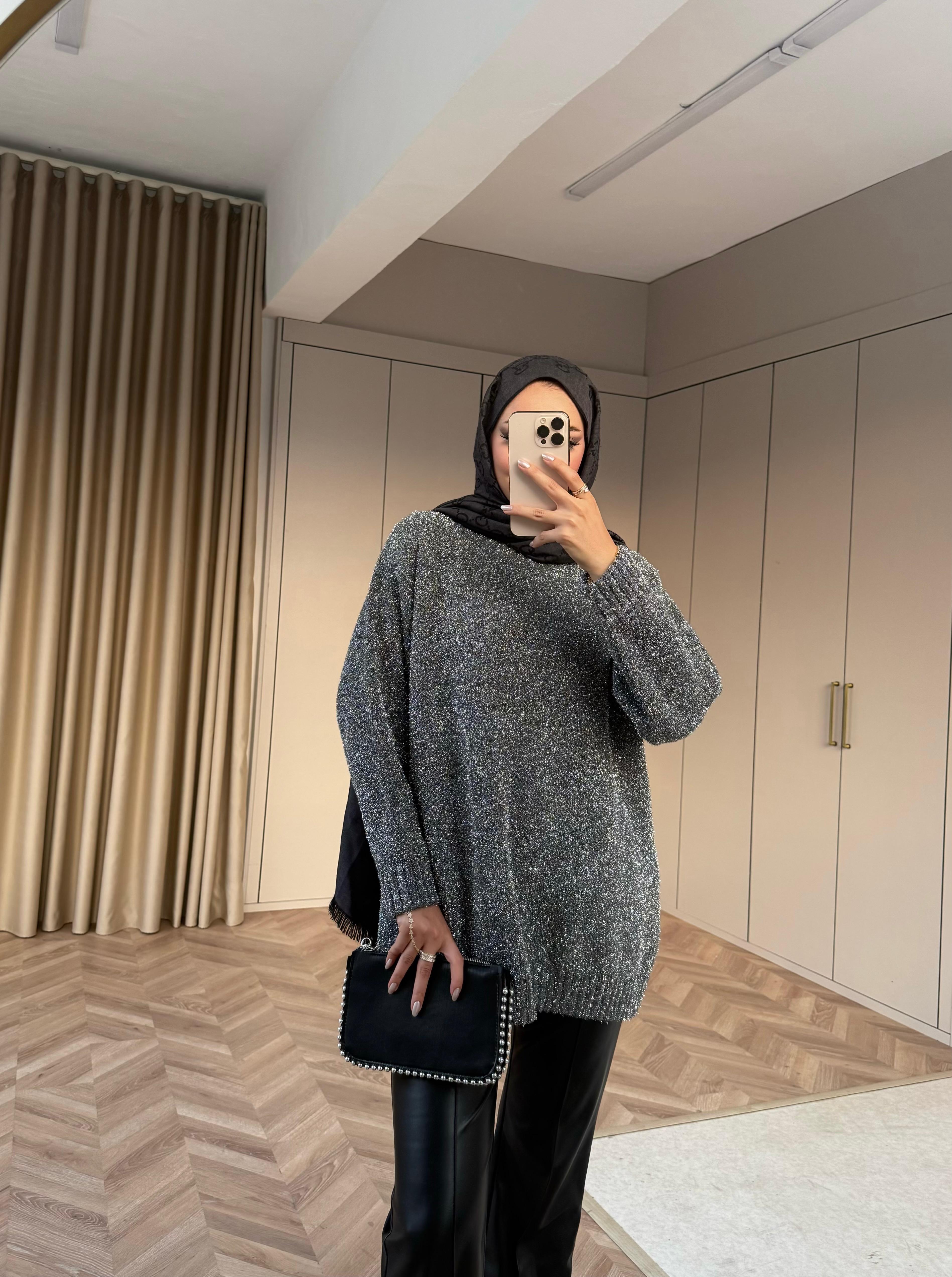 KAZK-590H&R ButikSimli Kazak Silver