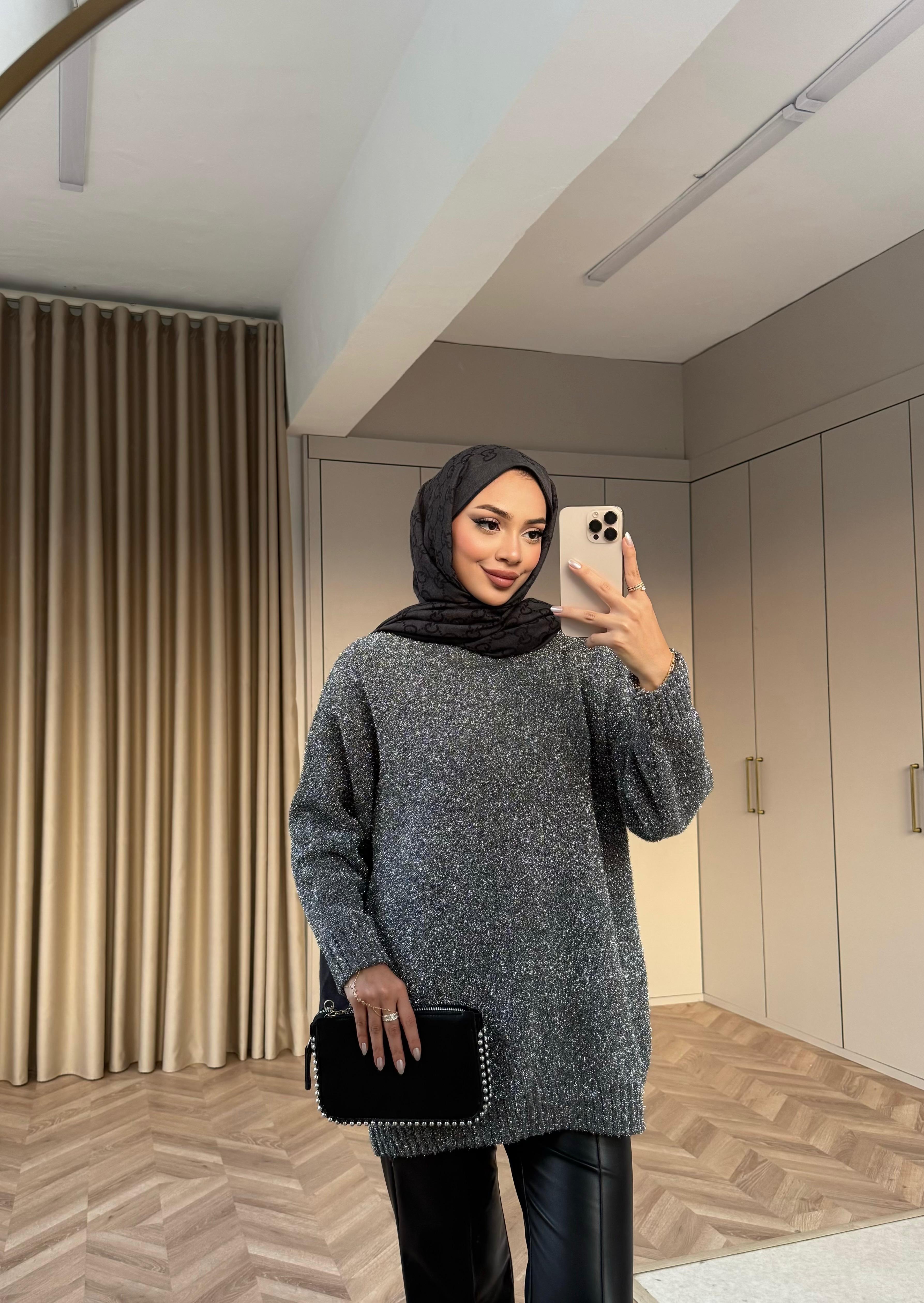 KAZK-590H&R ButikSimli Kazak Silver