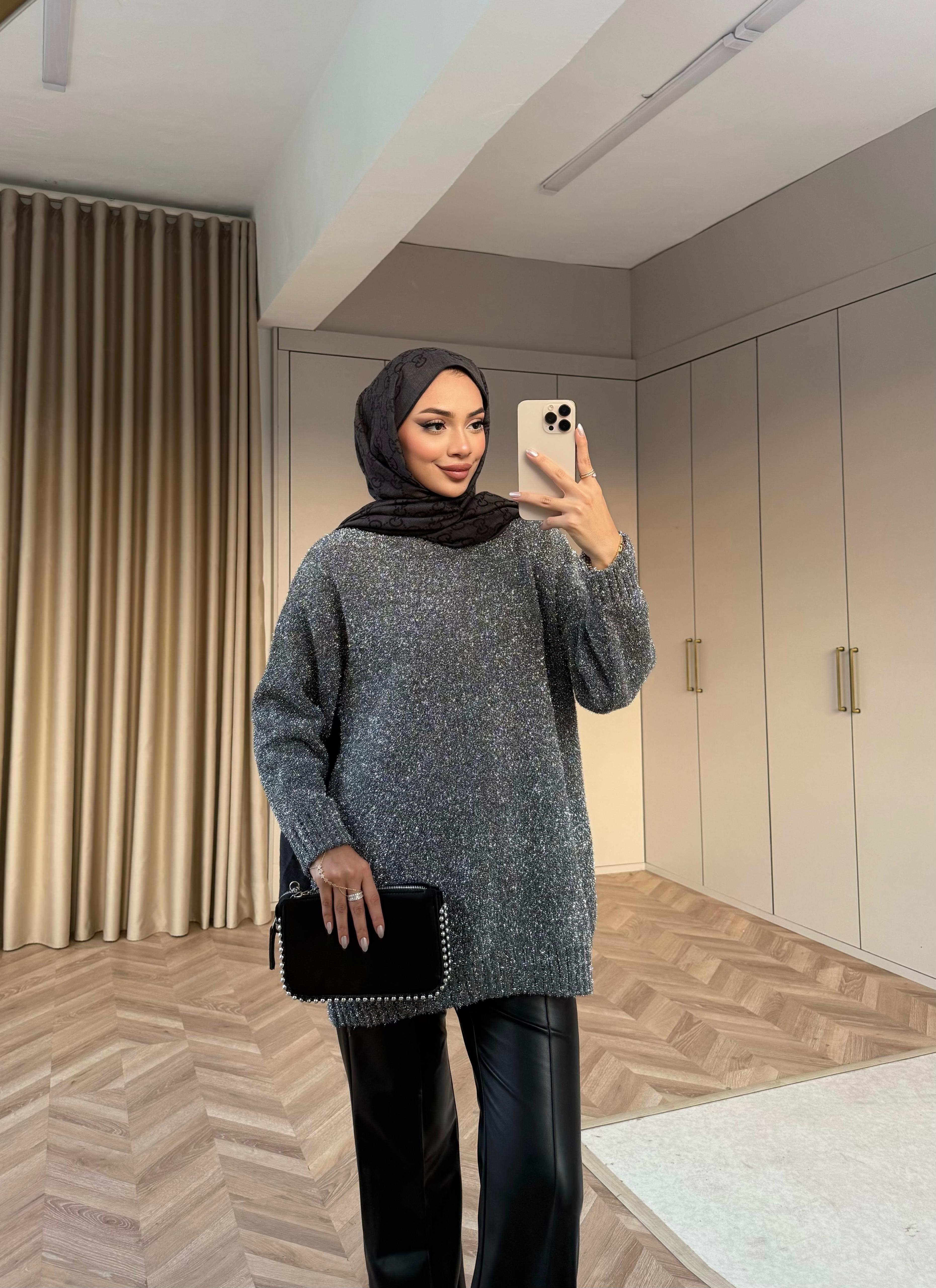 KAZK-590H&R ButikSimli Kazak Silver