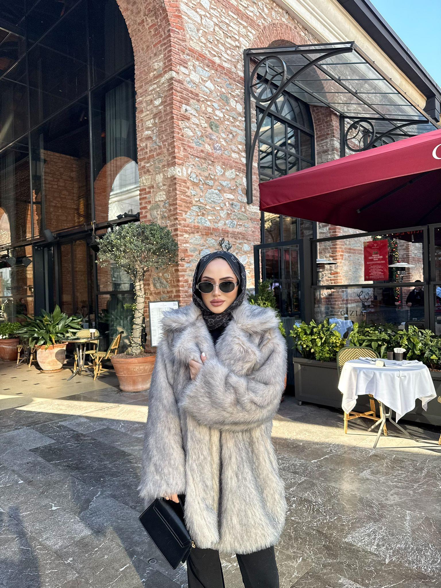 MT0170H&R ButikSesa Lüx Mont Kırçıklı Bej Siyah