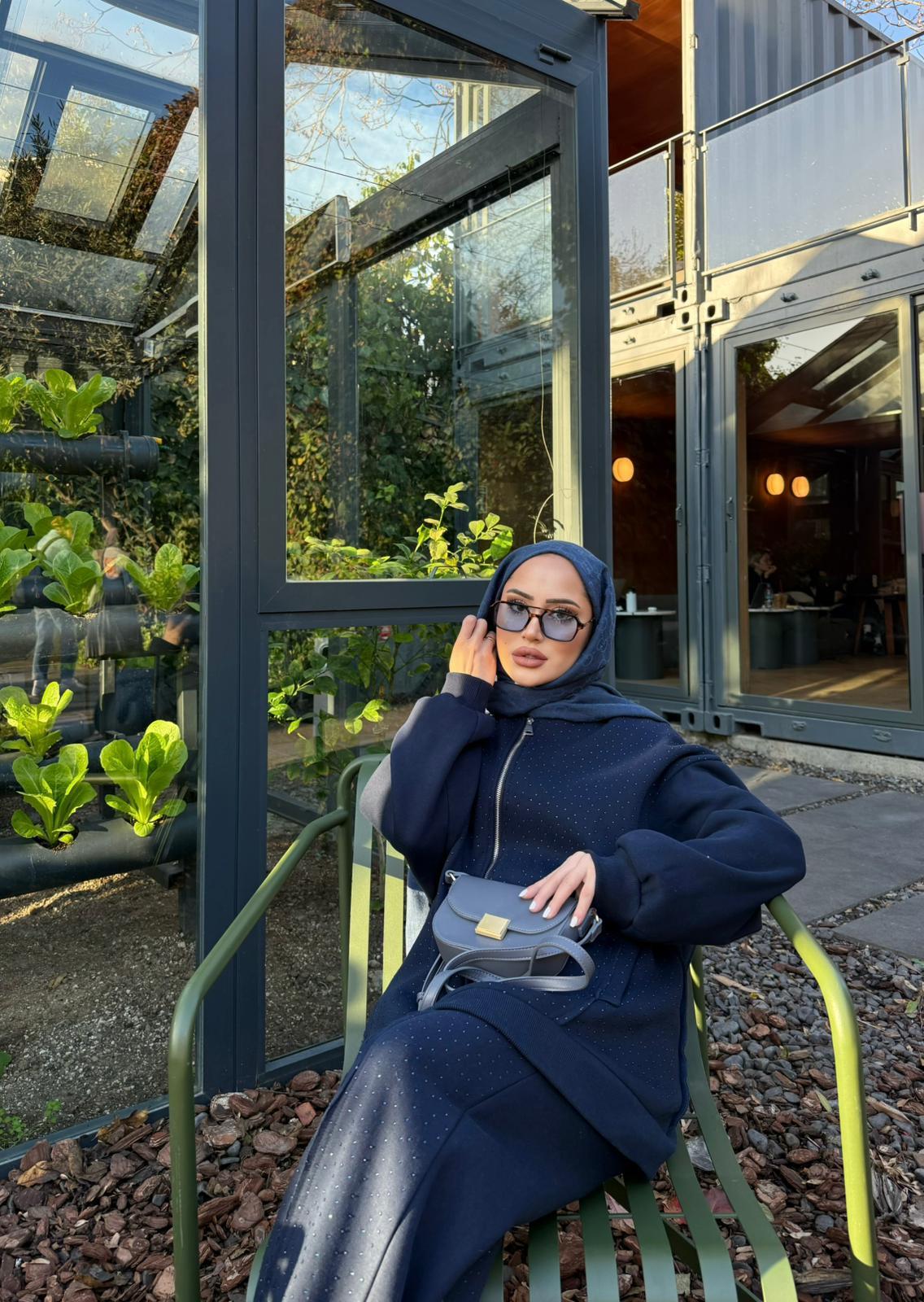 TAKM-1835H&R ButikTwss 3 iplik Takım Lacivert