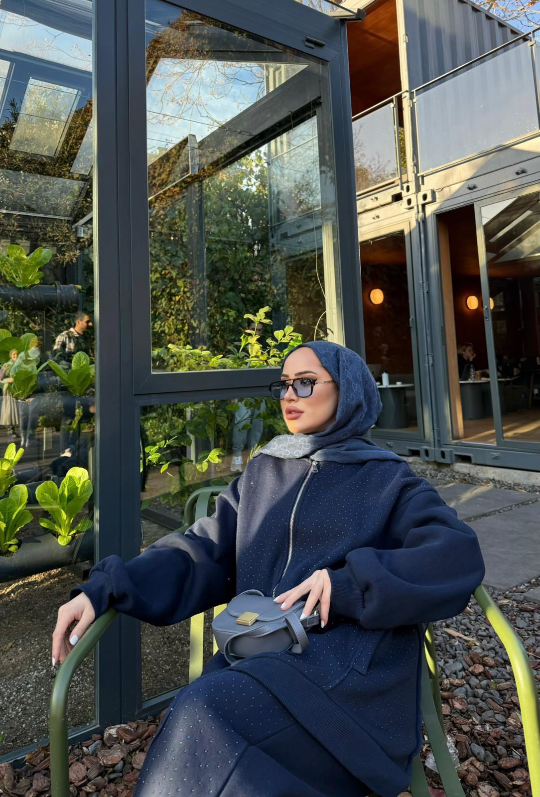 TAKM-1835H&R ButikTwss 3 iplik Takım Lacivert